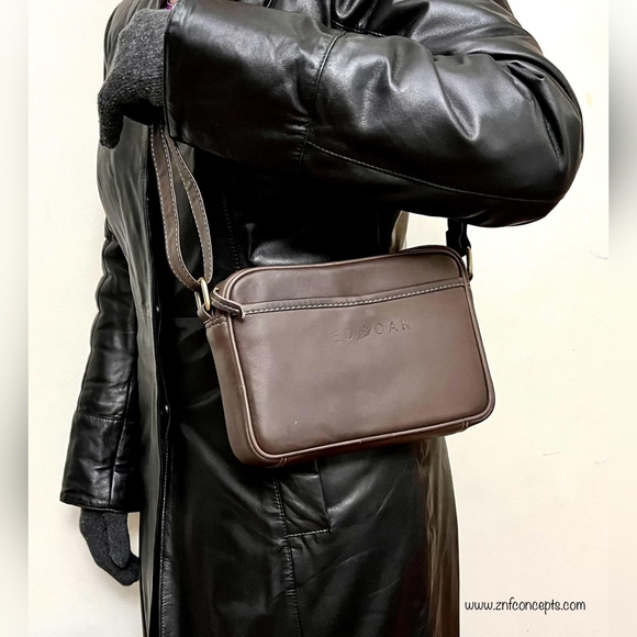 Leather Camera bag, small pouch - Picture 7 of 7